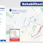 El Municipio inicia la rehabilitación vial de la av. Diego de Almagro
