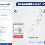 Carril exclusivo de la ECOVIA será de hormigón luego de más de 20 años de servicio