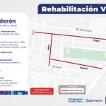 Inicia rehabilitación en calles de Calderón con proceso de reciclado asfáltico
