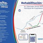 Inicia la rehabilitación de la vía principal de Guayllabamba