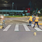 Epmmop instala nueva ciclovía en la av. de La Prensa