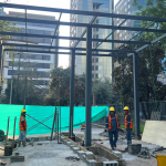 Suspensión temporal de servicios en estacionamientos Carolina C2, C3 y C8 por construcción de pórticos