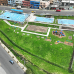 Un parque renovado con espacios inclusivos y seguros renace en la Lucha de los Pobres