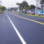 Dos tramos de la av. Galo Plaza Lasso están listos para la circulación vehicular