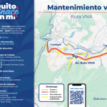 Desde el lunes 21 de abril la Ruta VIVA entra en proceso de mantenimiento vial