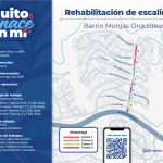 Nuevas escalinatas para el barrio Las Orquídeas