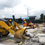 Obras en la terminal terrestre Quitumbe llegan a edificio de encomiendas